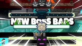 Amazing 4 New Boss Bar For Minecraft Pe 120  MODS [upl. by Nenerb]