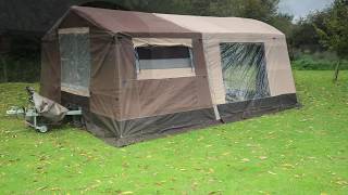 2020 Trigano Galleon 240 trailer tent review Camping amp Caravanning [upl. by Miun850]