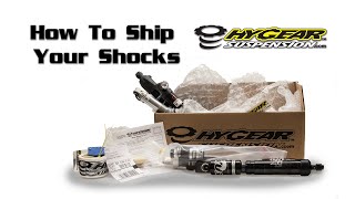 How To Ship Your Shocks To Hygear Suspension [upl. by Yuzik]