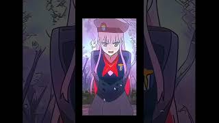 Zero two X hiro ❤️ darlinginthefranxxedits sosadstory ending 🥺 viralvideo tiktok lovestory [upl. by Malcolm828]