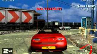 Metropolis Street Racer Dreamcast Gameplay [upl. by Craggie]