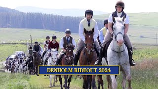 Denholm Rideout  Hawick Common Riding 2024 [upl. by Ardnama]