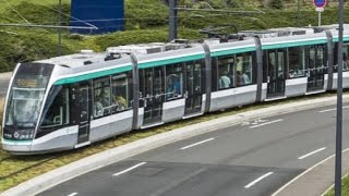 Tramway T7 RATP Porte de Thiais VillejuifLouis Aragon [upl. by Yahsat]