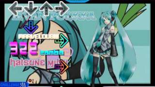 StepMania quotIevan Polkkaquot  Hatsune Miku Vocaloid  Challenge C400 AA Full Combo [upl. by Graaf]