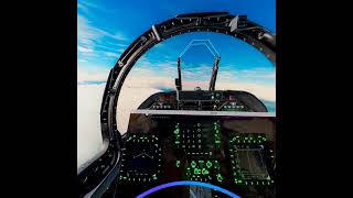 DCS Mixed Reality test Meta Quest 3  Open Kneeboard with the WinWing Top Gun MIP vr dcs [upl. by Huberto]