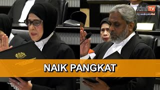 Dua hakim kanan naik pangkat Hakim Mahkamah Persekutuan [upl. by Enenstein843]