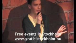 PerRobin Gustafsson  Live at Maffia Comedy Underbara Bar Stockholm [upl. by Ayomat]