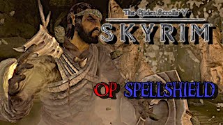 Skyrim Build THE STONESHIELD  OP Spell and Shield Build  Ayleid Elemental Builds with PCOutcast [upl. by Nilyram158]