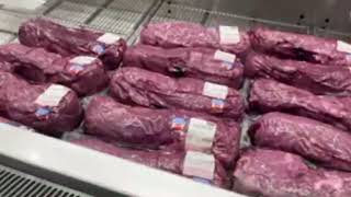 Preço da carne no Costco 🇺🇸 dos estados unidos estadosunidos [upl. by Isadora]