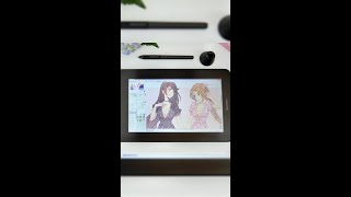 GAOMON PD1161 Pen Display Graphic Tablet with Screen From SaraFabrizi Unboxing [upl. by Mannuela369]