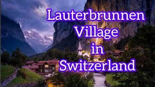 Lauterbrunnen Switzerlands most beautiful Villagewith world travelers 4k [upl. by Adabelle]