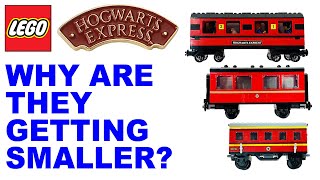 Lego Hogwarts Express Trains are getting SO small  What can I do [upl. by Nomaid]