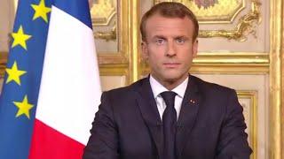 REPLAY  Allocution dEmmanuel Macron après le décès de Jacques Chirac [upl. by Dietz946]