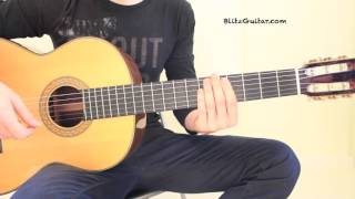 Allegro by Mauro Giuliani Op50 n1 Classical Guitar Lesson High Quality [upl. by Waylin]