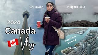 SPRING BREAK IN TORONTO  snow amp lots of Tim Hortons 🇨🇦🥶 [upl. by Negroj]