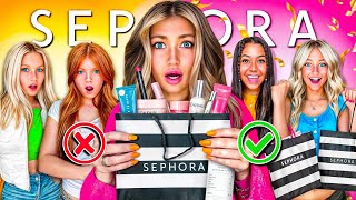 i BOUGHT UNLiMiTED SEPHORA for my TEEN SiSTERS ONLY very bad idea [upl. by Fitts]