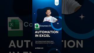 Learn Automation In Excel and get all your reports dynamic updating excel dataanalysis profelper [upl. by Einohpets]