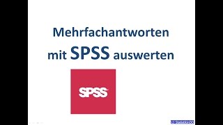 Mehrfachantworten auswerten und interpretieren SPSS [upl. by Gaulin]