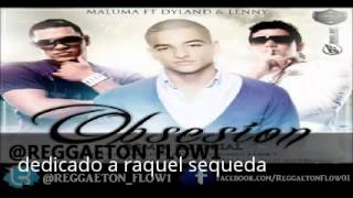 obsesion maluma ft diland y lenny [upl. by Nagard]