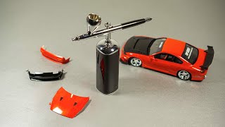 Cordless Airbrush  good for scale modeling [upl. by Ahsenad]