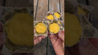 Waterproof fire starter made of wax and cotton survival lifehacks skills [upl. by Immaj483]