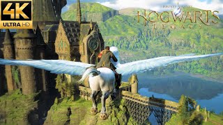 Hogwarts Legacy PS5  Free Roam Open World Gameplay 4K 60FPS [upl. by Airbma330]