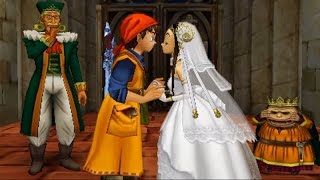 ドラゴンクエスト8 DQ8 3DS版 空と海と大地と呪われし姫君 エンディング ミーティア結婚エンド [upl. by Eikcid762]