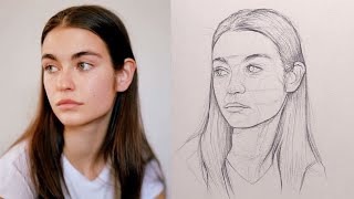 A Better way to Practice Drawing  LOOMIS METHOD [upl. by Yumuk460]