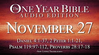 November 27  One Year Bible Audio Edition [upl. by Netsrik396]