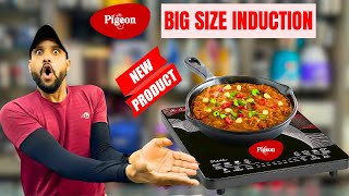 A Induction For Both Commercial amp Home Use  Pigeon Rapido Anti Skid Induction Cooktop 2100 W Review [upl. by Tindall]