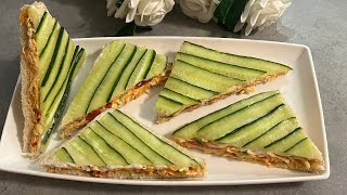 Healthy And easy Sandwich Recipe By One Dish One Tip [upl. by Sissy]