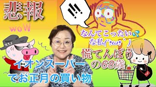 年末年始のイオンスーパーで買い物して大騒ぎなプラチナ世代夫婦のドタバタ騒動！！ [upl. by Ahsikar]