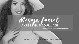 MASAJE FACIAL GANKIN de SUQQU ANTES DEl MAQUILLAJE [upl. by Naujej]