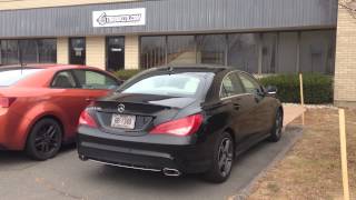 Testing our quotStealthquot Exhaust for the MercedesBenz CLA 250 [upl. by Anilram368]