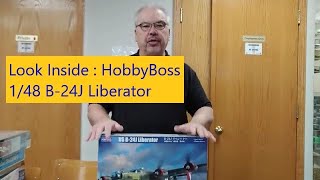 Box Review  HobbyBoss 148 B24J Liberator [upl. by Marc]