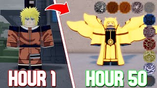 Spending 50 Hours Obtaining EVERY GEN 1 Tailed Beast in Shindo Life  Roblox [upl. by Purdum475]