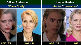 The XFiles 1993 Cast Then and Now 2024 comparison [upl. by Berghoff]