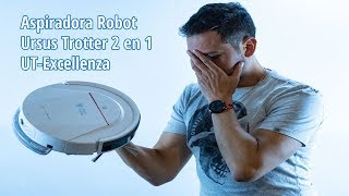 Unboxing aspiradora Robot Ursus Trotter 2 en 1 UTExcellenza y revisión [upl. by Winnie]