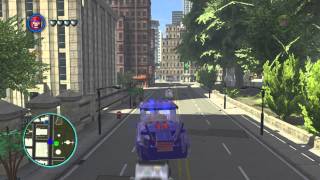 LEGO Marvel Superheroes  Menace Of Magneto Achievement Drive To Baxter Building with Magnicar [upl. by Dafodil]