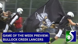 Game of the Week preview playoff week 1 Bullock Creek Lancers [upl. by Synned]