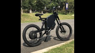 Stealth Bomber 72V 5000W Electric Enduro Bike  StealthBikeCo [upl. by Dobb773]