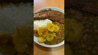 Arroz con menestra y carne frita 🇪🇨🇪🇨🇪🇨ecuador comidaecuatoriana viral food [upl. by Francesco36]