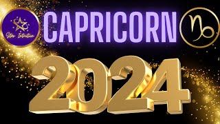 ♑CAPRICORN🔮2024 TAROT READING🔮Stepping Into Your POWER💫 [upl. by Orpha]