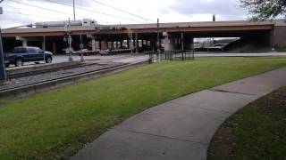 Houston METRORail quick shot 4K 12132016 3 [upl. by Tubb]