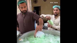 Pakola Doodh Soda  GREEN HULK JUICE  Street Drink Pakola Milk Shake  Ramadan Street Food Karachi [upl. by Nauaj]