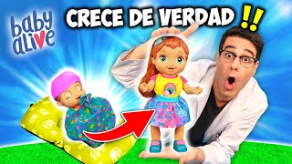 ABRO EL JUGUETE BEBÉ QUE CRECE DE VERDAD ¿Qué Hay Dentro de Baby Alive Baby Grows Up [upl. by Boehmer459]