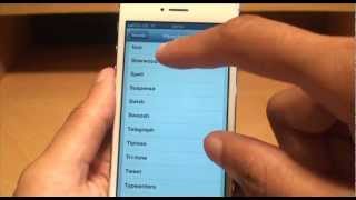 iPhone 5 Ringtones  Tones Out of the Box iOS6 [upl. by Marjie180]