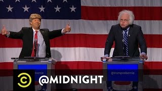 Trump vs Bernie in the First Ever midnight Presidential Debate [upl. by Madonia]