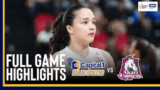 AKARI vs CAPITAL1  FULL GAME HIGHLIGHTS  2024 PVL REINFORCED CONFERENCE  JULY 18 [upl. by Katy78]