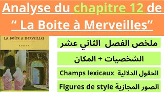 1BAC  Analyse du chapitre 12 de la boîte à merveilles Résumé idées principales شرح رائع جدا [upl. by Ayikaz472]